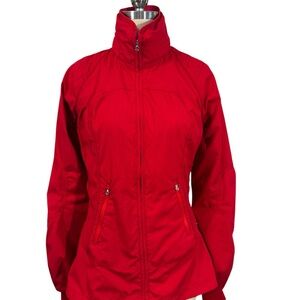 Lululemon Run: Make a Break Jacket Women's Water Repellent Red Size 6/8?